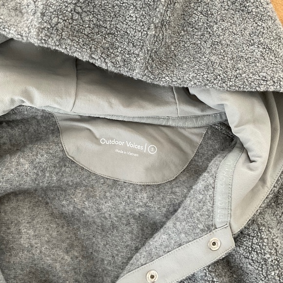 Outdoor Voices MegaFleece Snap Up Hoodie - Picture 2 of 3